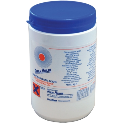 (image for) Nuova Ricambi SRL 700020 PLASTIC JAR OF CLEAN BOILER 1000gr. - Click Image to Close