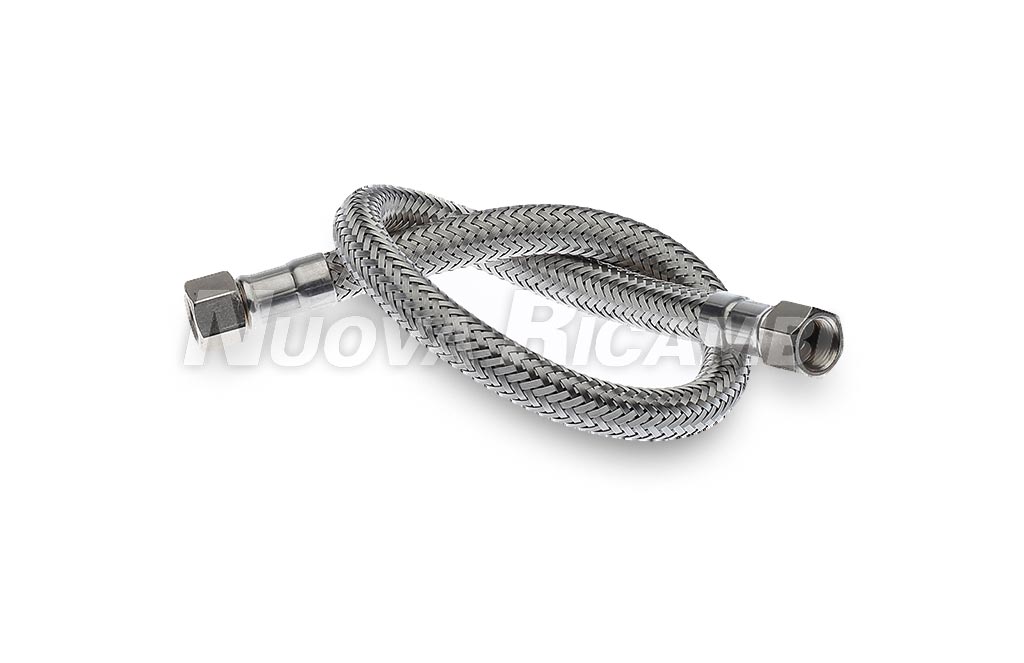 (image for) Nuova Ricambi SRL 700250 STAINLESS STEEL HOSE F/F 1/8 cm37 - Click Image to Close