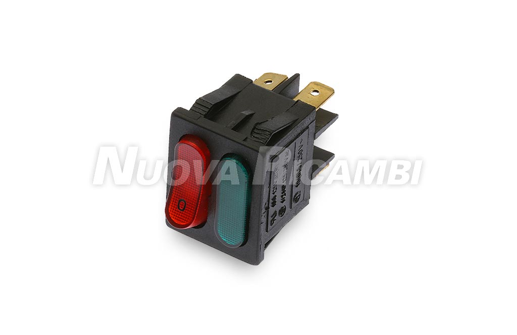 (image for) Nuova Ricambi SRL 701807 UNIPOLAR SWITCH WITH WARNING LIGHT