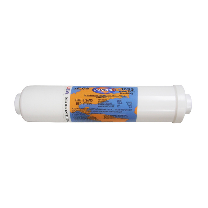 (image for) Omnipure 10SS4G Sand/Sediment Cartridge 10" L 1/4" QC Fittings - Click Image to Close
