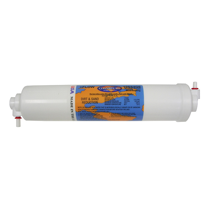 (image for) Omnipure 10SS4GE Sand/Sediment Cartridge 10" L 1/4" QC Fittings - Click Image to Close