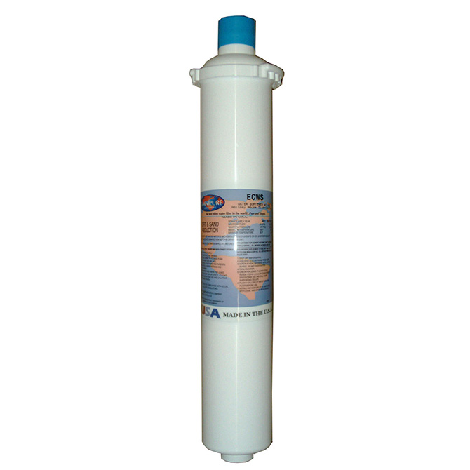 (image for) Omnipure ECWS Water Softener and Carbon 14"L - Click Image to Close