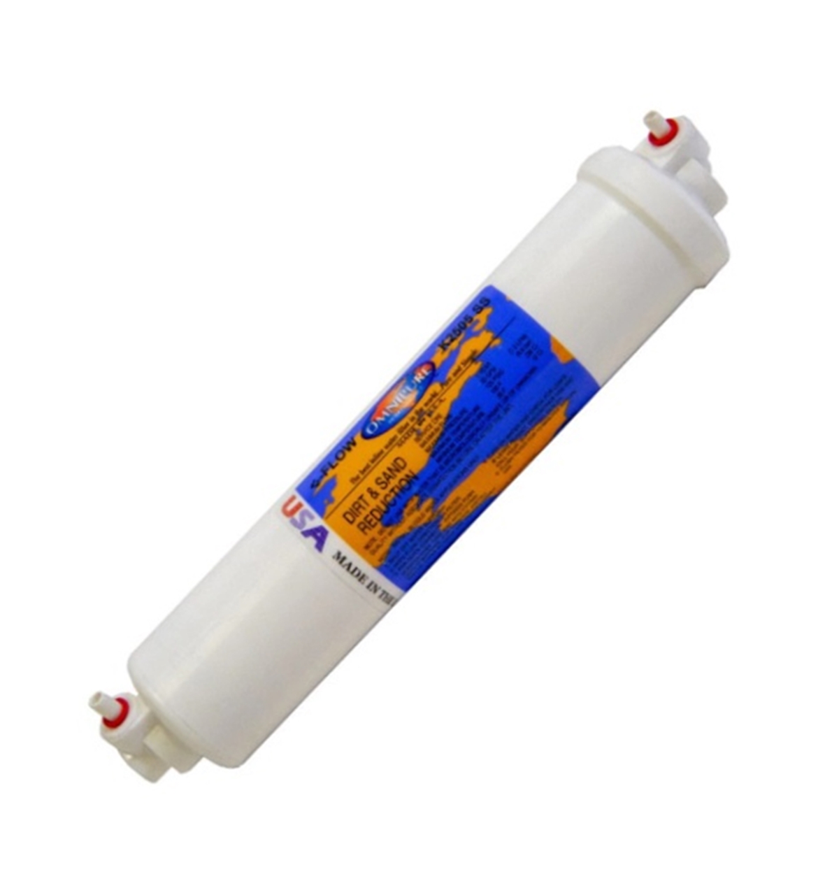 (image for) Omnipure K2505-SS 10" x 2" Sediment Inline Filter - 5 Micron