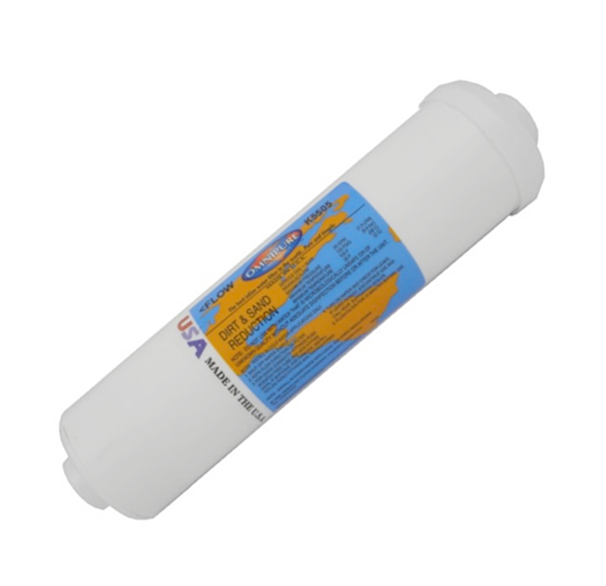 (image for) Omnipure K5505-BB 10" x 2.5" Sediment Inline Filter - 5 Micron - Click Image to Close