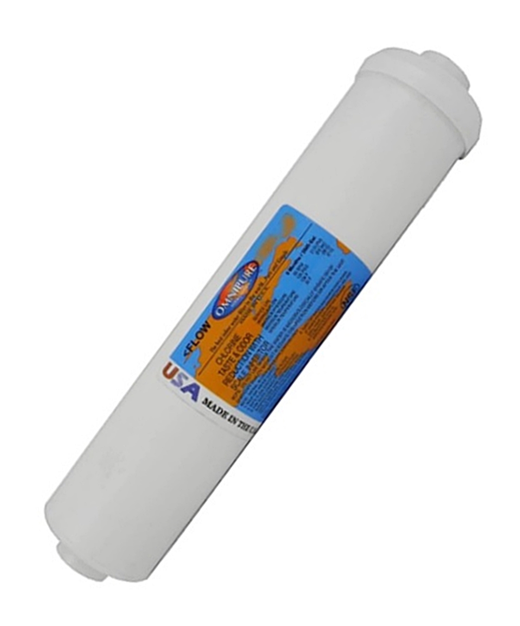(image for) Omnipure K5621-JJ 12" x 2.5" 10 Micron Carbon Block Filter - Click Image to Close