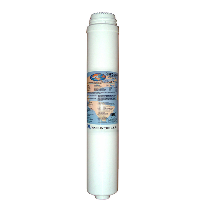 (image for) Omnipure QCP3000 Water Filter 10 Micron GAC 14"L