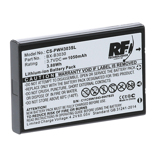 (image for) Panasonic BXB3030 BATTERY, ATTUNE I & II - Click Image to Close