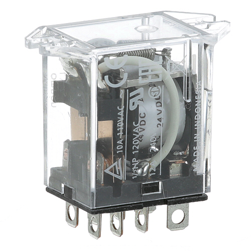 (image for) Pitco PP11068 RELAY,W/MTG TAB 24VDC DPDT ADV