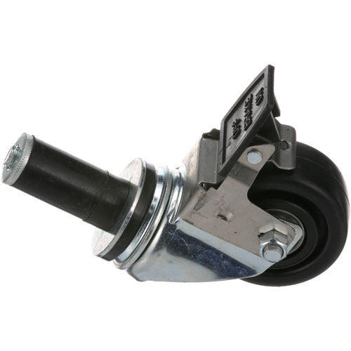 (image for) Quality Industries 900031 CASTER, 3" W/ BRAKE , STEM SWIVEL - Click Image to Close