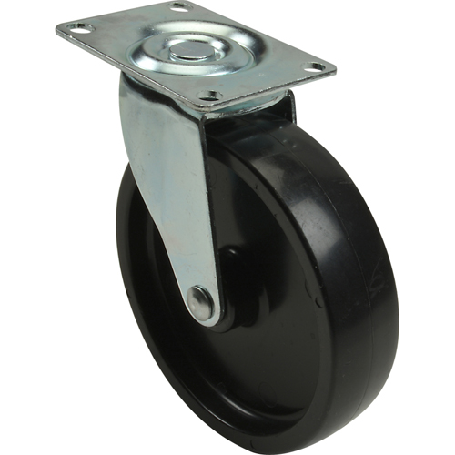 (image for) Randell HD CST061 CASTER, 6", W/O BRAKE , PLATE SWIVEL - Click Image to Close