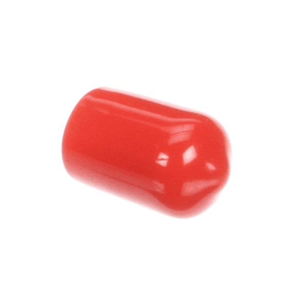 (image for) Randell PL CAP038 CAP, 3/8 RED RUBBER 923801 .343X1/2