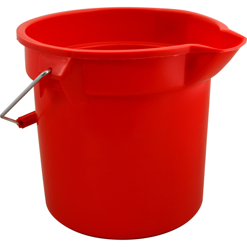(image for) Rubbermaid 261400RED BUCKET 14 QT, 12"OD, RED 