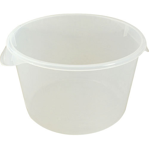 (image for) Rubbermaid FG572624CLR CONTAINER,12QT ROUND (CLEAR) LEMONADE