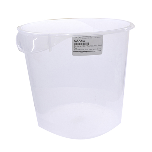 (image for) Rubbermaid FG572724CLR CONTAINER,18QT ROUND (CLEAR) SWEET TEA - Click Image to Close
