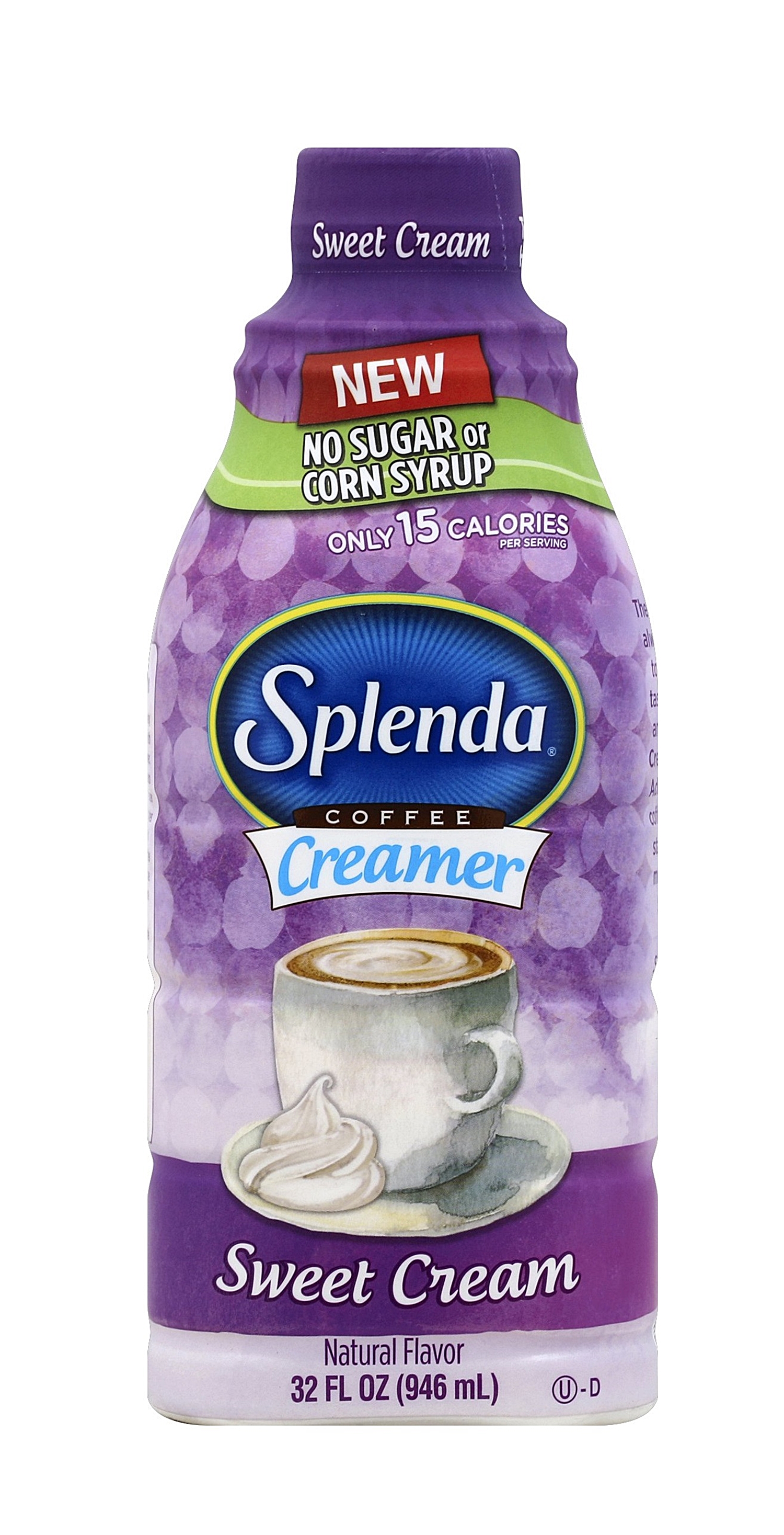 (image for) SPLENDA Coffee Creamer Sweet Cream (32 oz., 6 pk.) - Click Image to Close