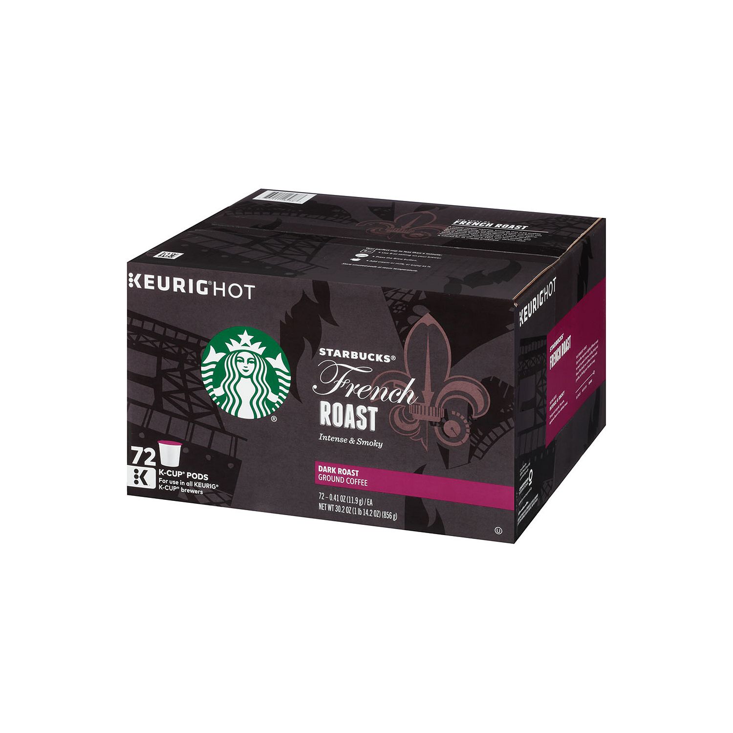 (image for) Starbucks French Roast Coffee (72 K-Cups) - Click Image to Close