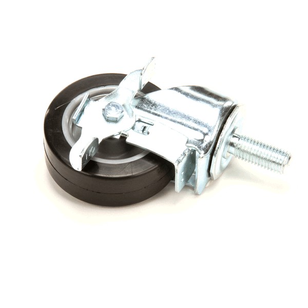 (image for) Stoelting 244139 CASTER WITH BRAKE 4IN-3/4 X 10 BL