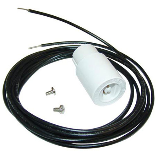 (image for) True 801359 LAMPHOLDER, 540 KULKA 53 BLACK LEAD WIRE - Click Image to Close