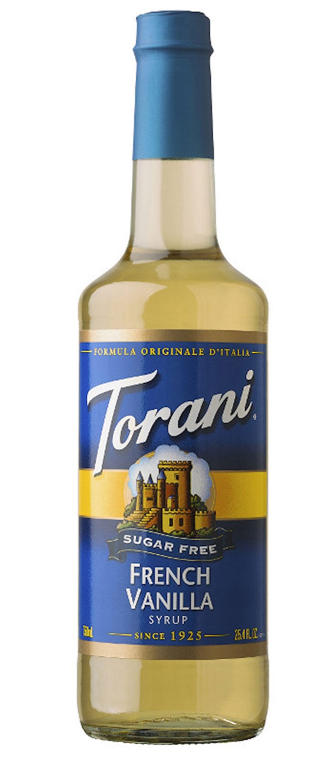 (image for) Torani Sugar-Free French Vanilla Syrup (750 mL)