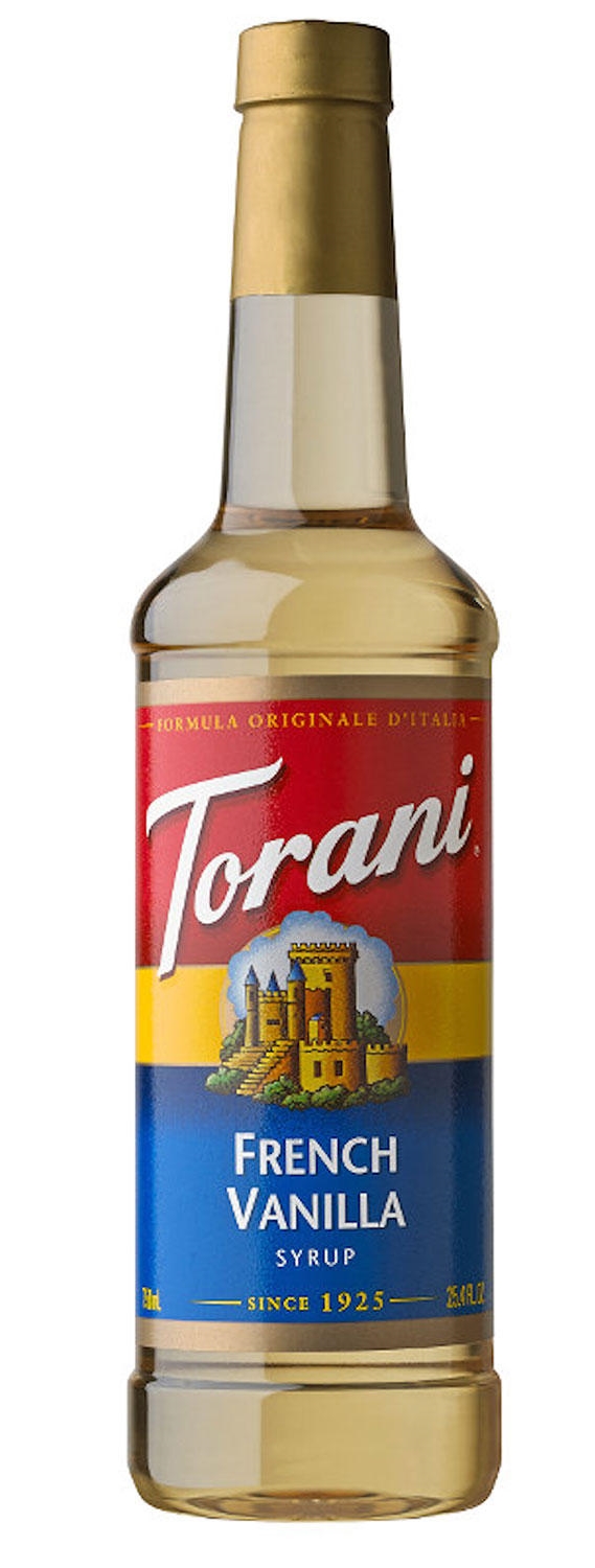 (image for) Torani French Vanilla Syrup (750 mL) - Click Image to Close