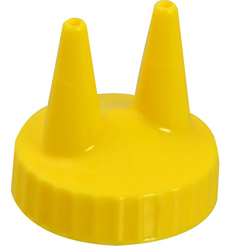 (image for) Traex 2200-08 MUSTARD LID - DOUBLE TIP - Click Image to Close