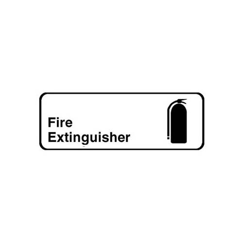 (image for) Traex 4518 SIGN,FIRE EXTINGUISHER , 3X9"