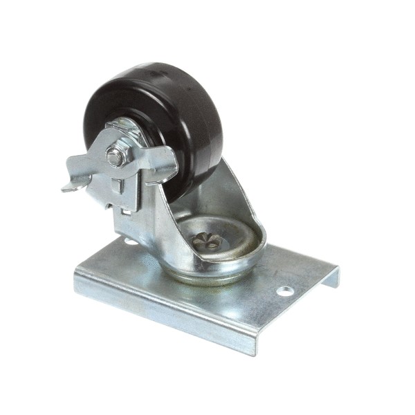 (image for) Traulsen 348-10010-01 4 IN CASTER W/CHANNEL W ITH BRAKE