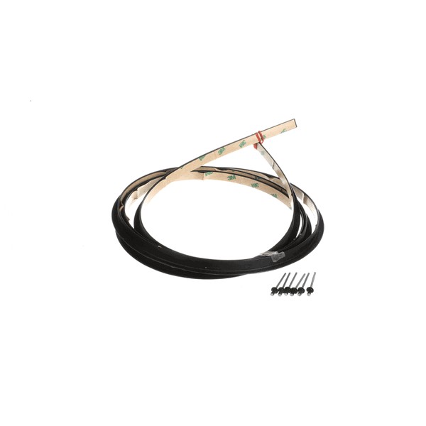 (image for) True 870319 GASKET LID KIT TD/TM-95 BLACK L-SHAPED