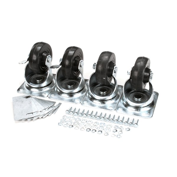 (image for) True 872069 CASTER KIT 4 TRCB SET/4 SWIVEL