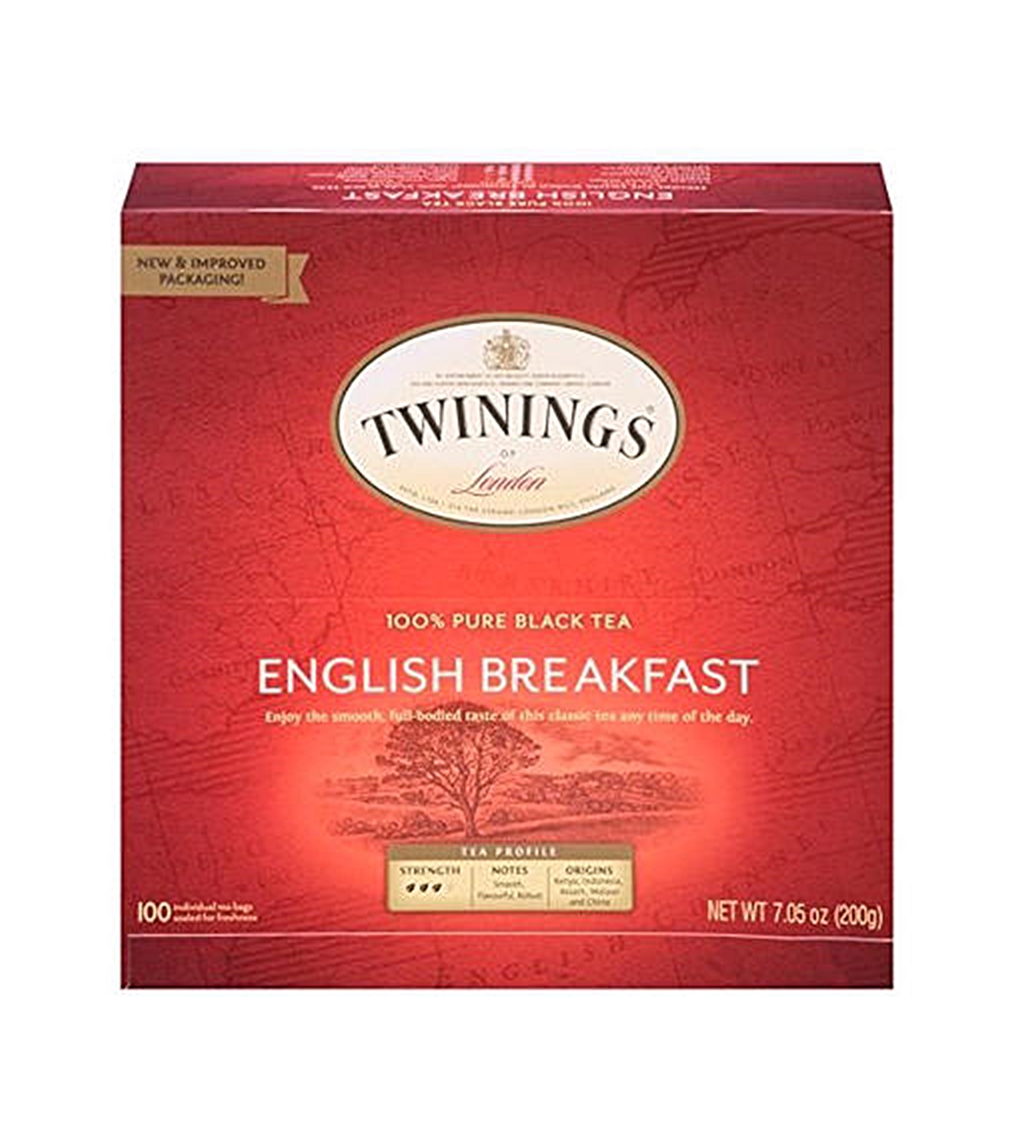 (image for) Twinings English Breakfast Tea Bags (100 ct.) - Click Image to Close