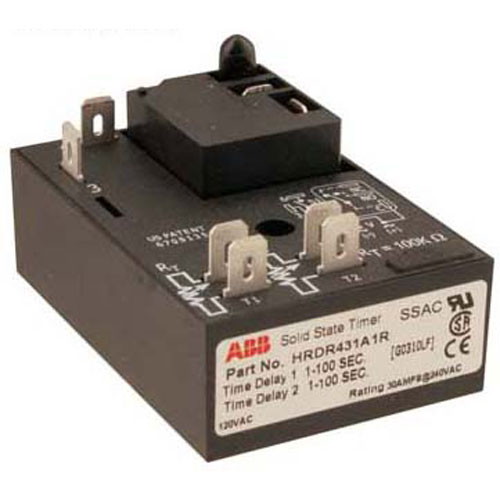 (image for) Ultrafryer 23A030 RELAY,TIME DELAY , 120V,100 SEC - Click Image to Close