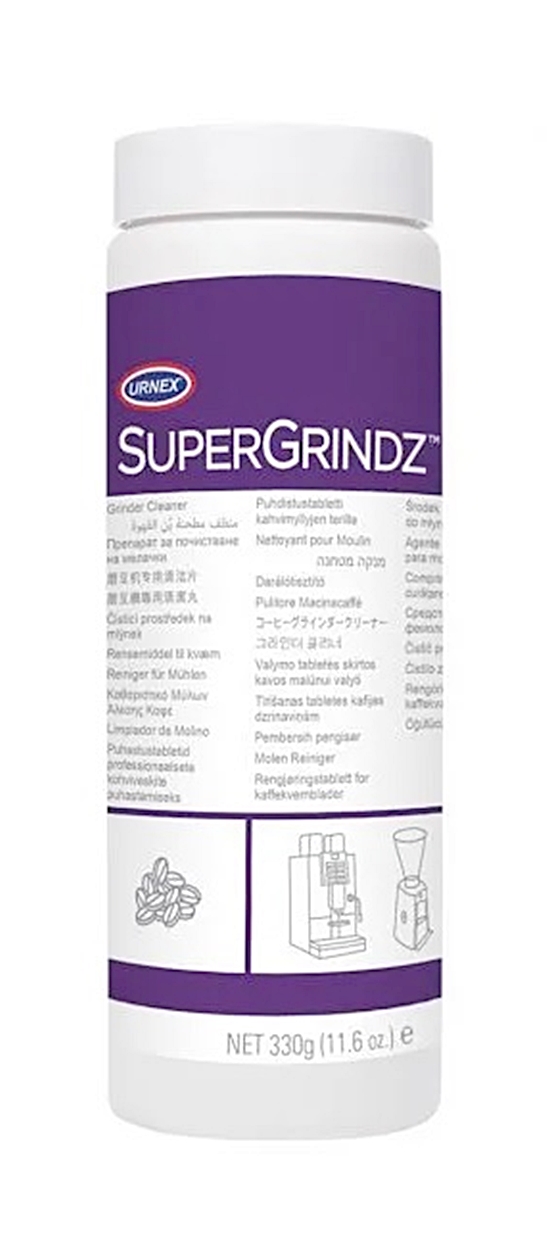 (image for) Urnex SuperGrindz 12 x 330G Bottle - Click Image to Close