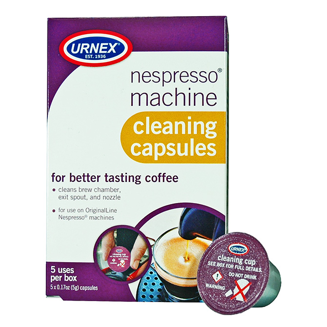 (image for) Urnex NCC12 Nespesso Machine Cleaning Capsules - Click Image to Close