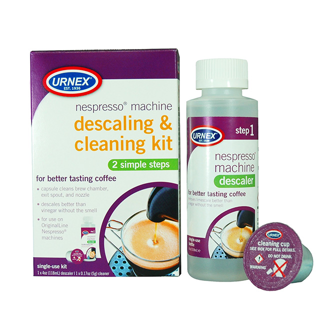 (image for) Urnex NDCK Nespesso Machine Descaling and Cleaning Kit (12) - Click Image to Close