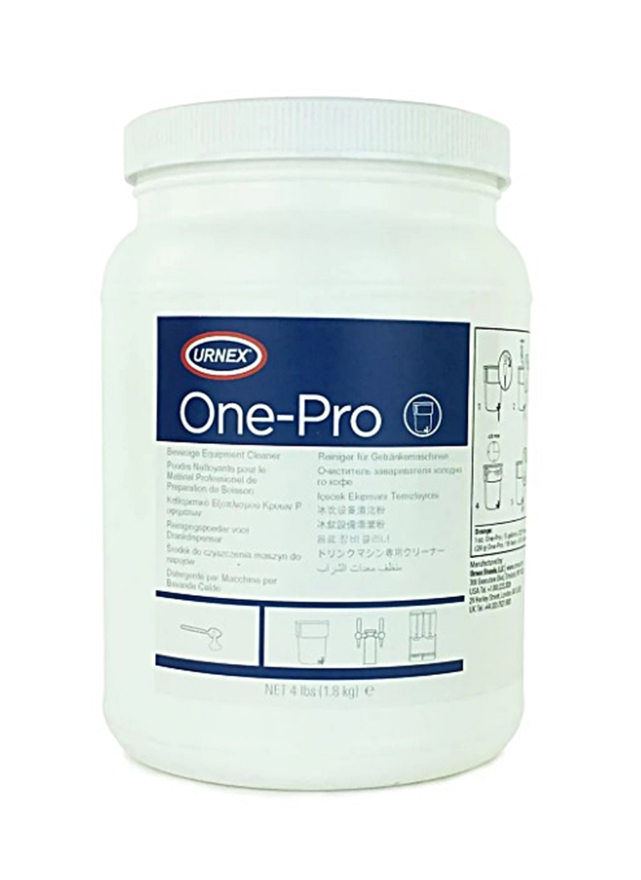 (image for) Urnex ONEPRO12-1 Equipment Cleaner Powder 566 G Jar - Click Image to Close