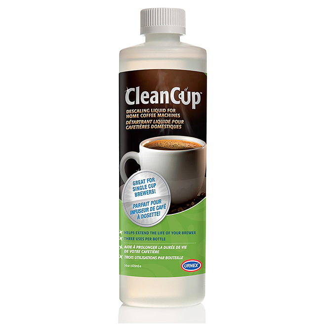 (image for) Urnex SCC12-1 Clean Cup Descaling Liquid Single 14 oz Bottle - Click Image to Close