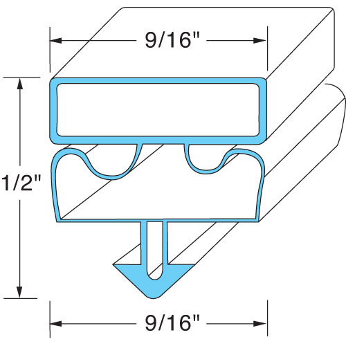 (image for) Victory VT50876403 DOOR GASKET - Click Image to Close