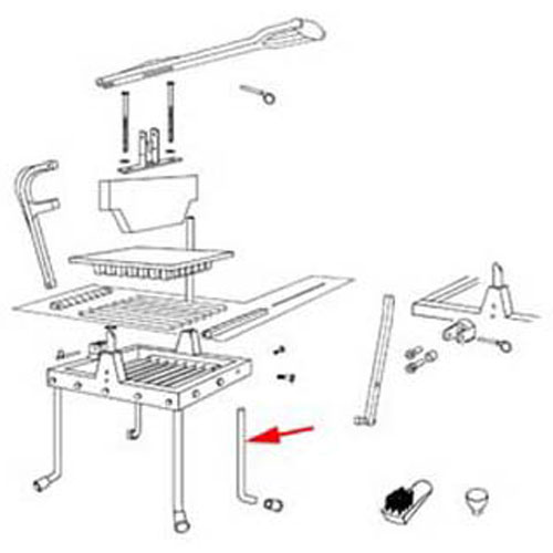 (image for) Vollrath 4409 LEG, LETTUCE KING IV M# 4400