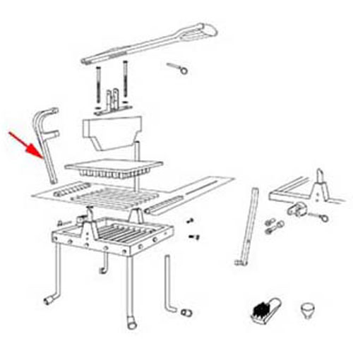 (image for) Vollrath 4413 OPERATING ARM LINKAGE LK 