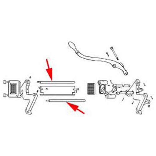 (image for) Vollrath 456 ARM, PUSHER HEAD (RIGHT) 