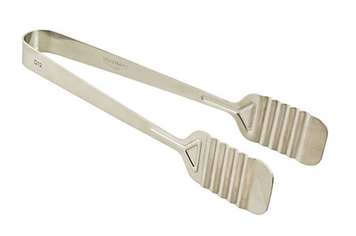 (image for) Vollrath 47107 FLAT TONGS - 9.5" 