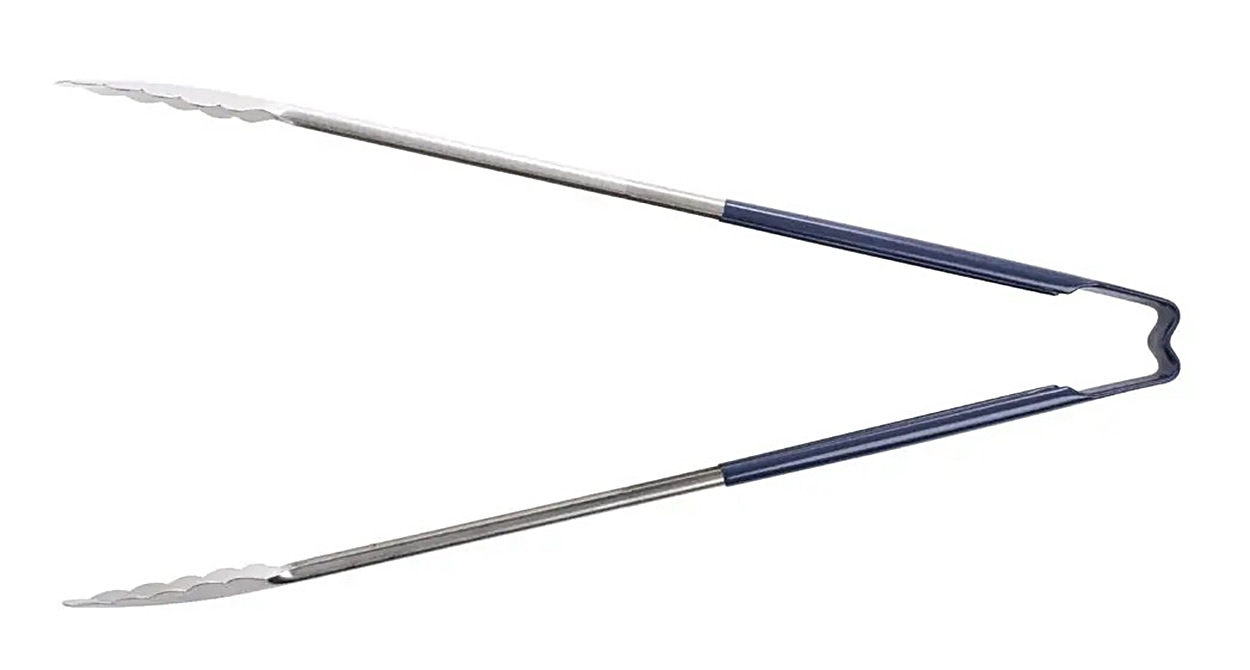 (image for) Vollrath 4781630 TONGS,SCALLOP , 16",BLU HDL