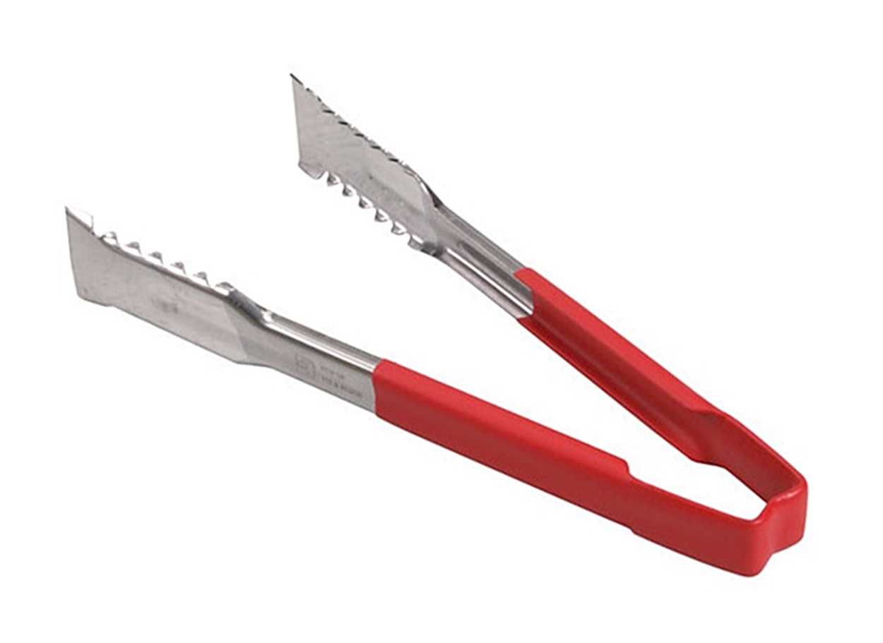 (image for) Vollrath 4790940 TONGS,VERSAGRIP , 9.5",RED HDL