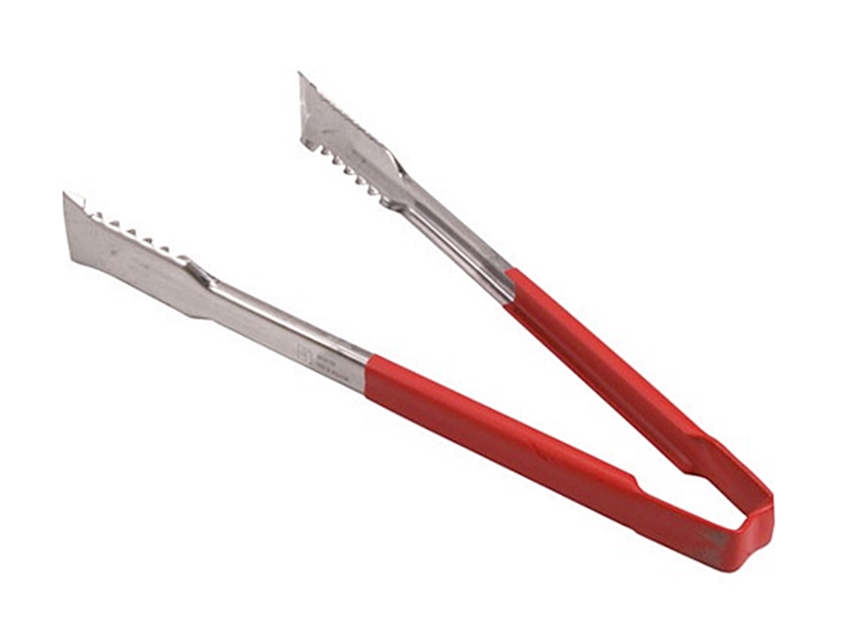 (image for) Vollrath 4791240 TONGS,VERSAGRIP , 12",RED HDL