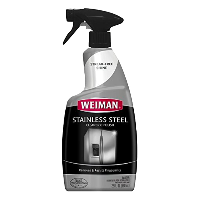 (image for) Weiman WG108 Stainless Steel Cleaner and Polish 22 oz. (6) - Click Image to Close