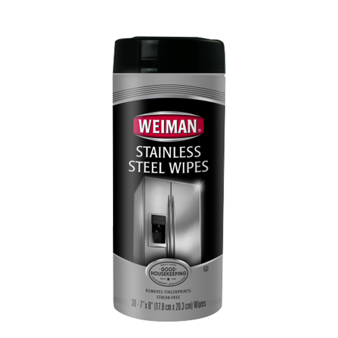 (image for) Weiman WG92-1 Stainless Steel Wipes - Click Image to Close