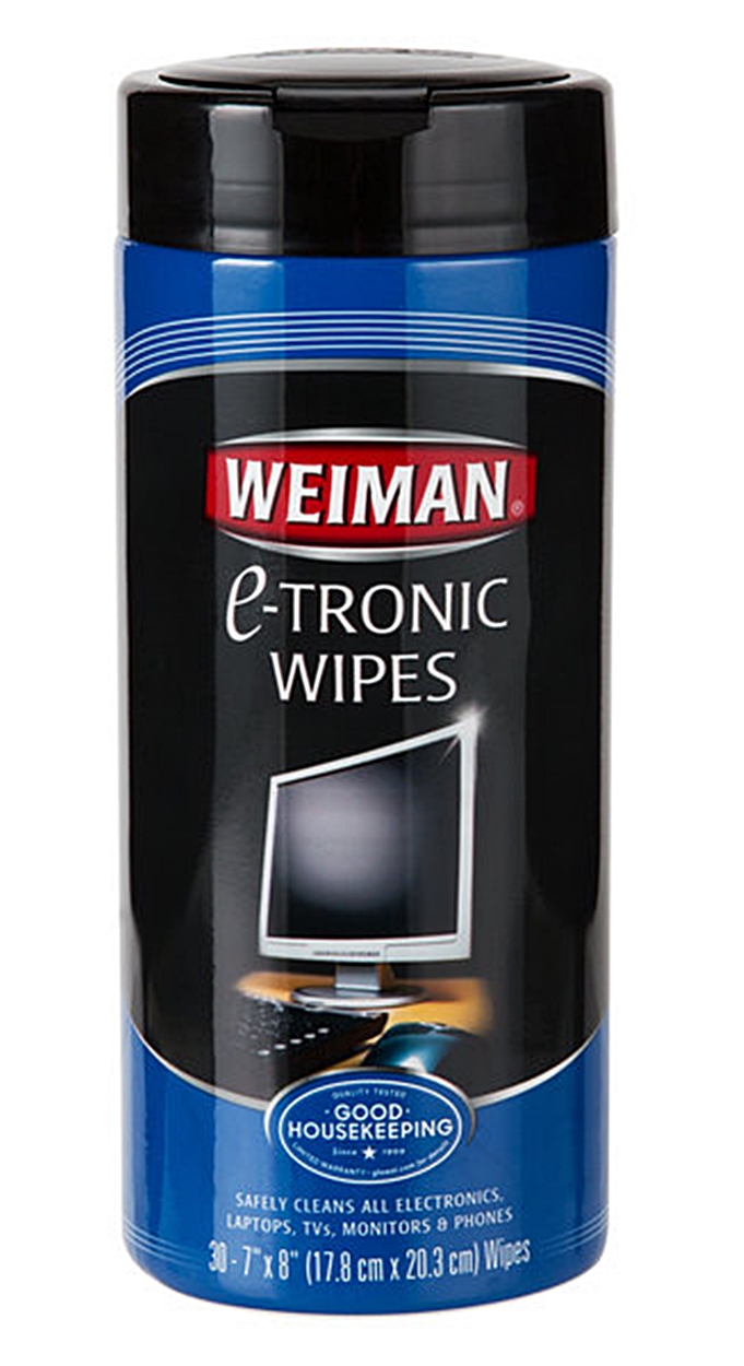 (image for) Weiman WG93-1 E-Tronic Wipes 30 Count Container - Click Image to Close