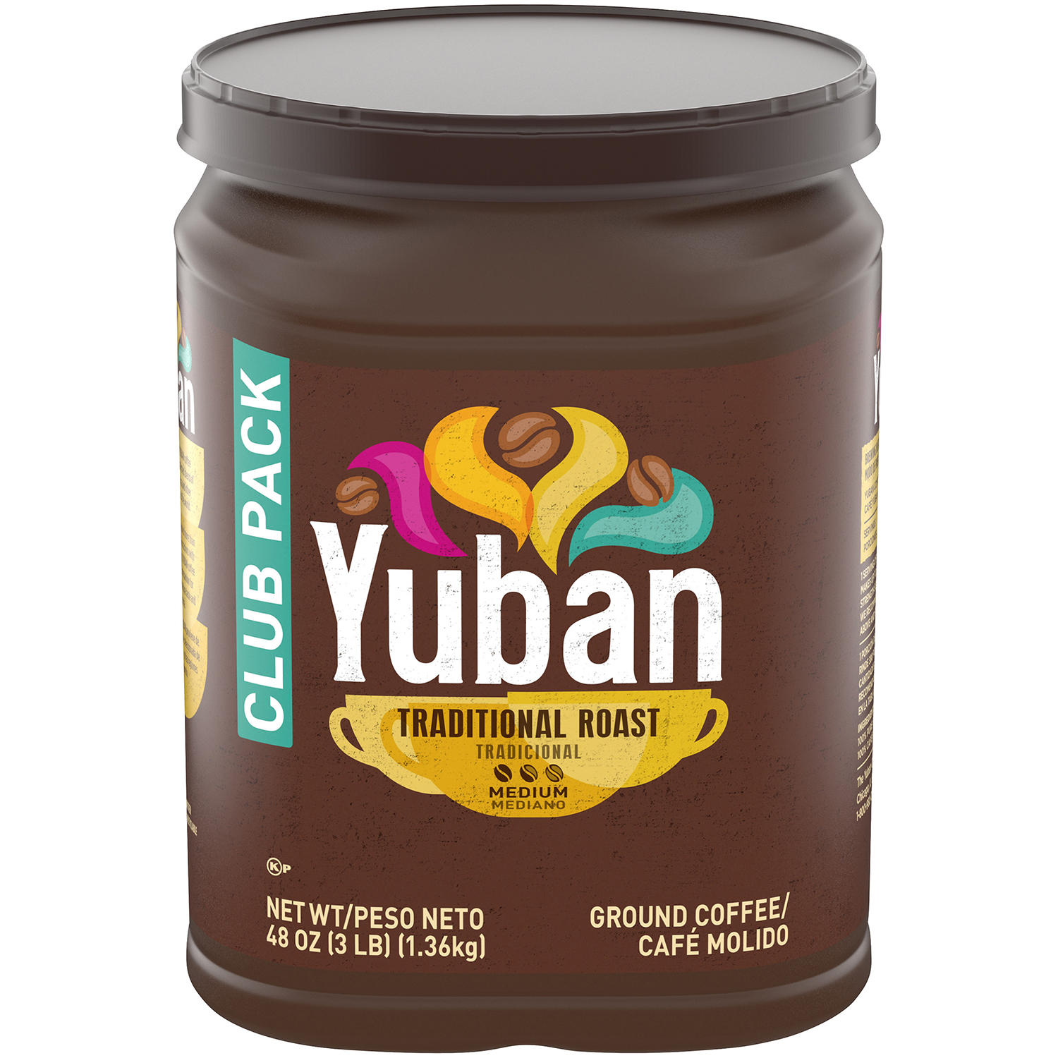 (image for) Yuban Ground Coffee Traditional Roast (48 oz.) - Click Image to Close