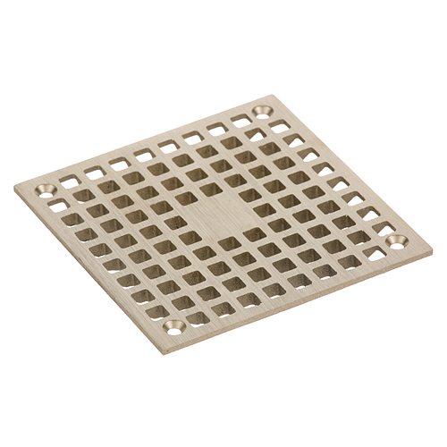 (image for) ZURNPN400-5S-GRID DRAIN GRATE,FLOOR , SQ,4-5/8" - Click Image to Close